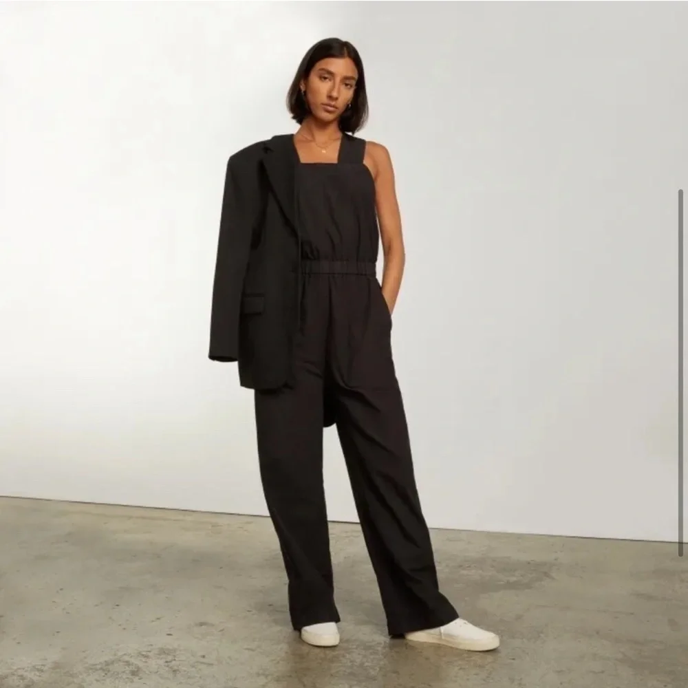 Everlane The Fatigue Apron Black NWT Jumpsuit